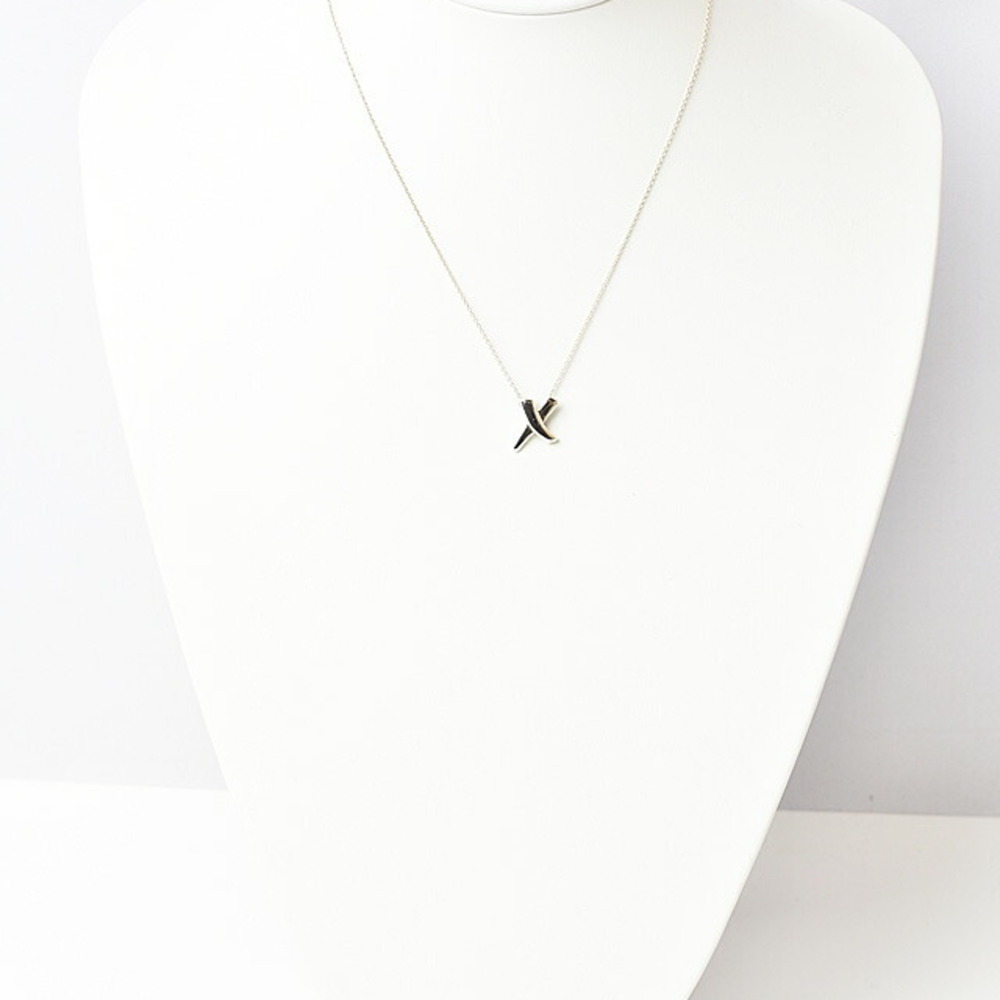 Tiffany necklace pendant silver TIFFANY&Co. Paloma Picasso cross motif - Picture 2 of 6